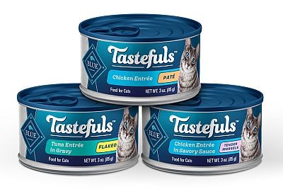 Blue Buffalo Blue Tastefuls Wet Cat Food Line