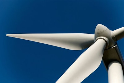 Wind Turbines. Power Plant With Wind Turbine, Clean Energy Gener