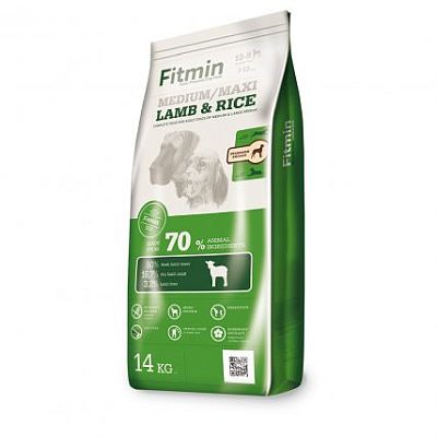 Fitmin Medium Maxi Lamb And Rice Dog Food