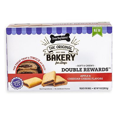 Three Dog Bakery Double Rewards Dog Treats