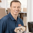 Tailored Pet CEO Steve Joyce, here with his Shorkey (Shih Tzu, Yorkie mix) Sugar, aims to provide every dog with personalized pet food focused on health and wellness. | (Courtesy Tailored Pet)