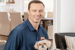 Tailored Pet CEO Steve Joyce, here with his Shorkey (Shih Tzu, Yorkie mix) Sugar, aims to provide every dog with personalized pet food focused on health and wellness. | (Courtesy Tailored Pet)