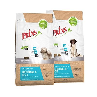 Prins Petfoods Pro Care Herring And Rice Dog Food