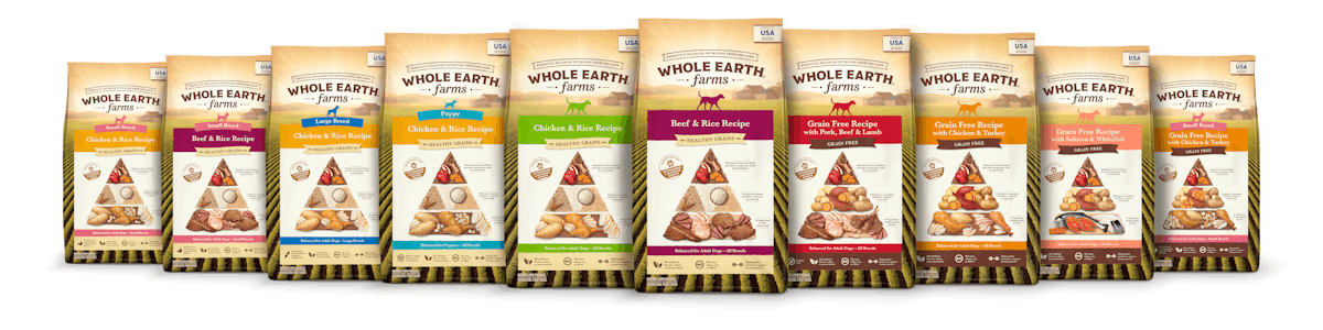 Merrick whole earth farms dog food on sale