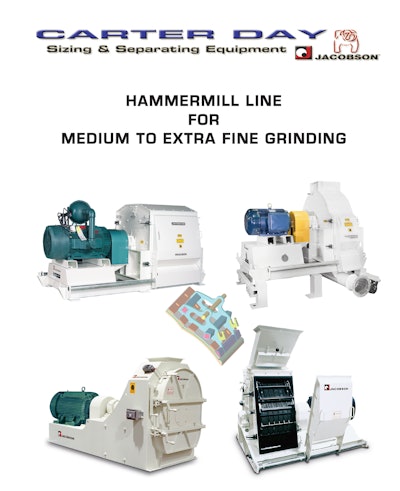 Hammermill Line For Medium To Extra Fine Grinding 1 Cover