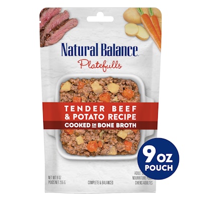 Natural Balance Platefulls Beef Potato Wet Adult Dog Food