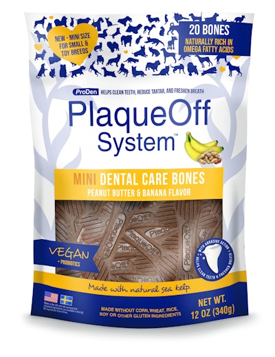 Scu Mini Dental Care Bones Peanut Butter Banana