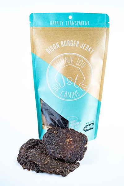 Winnie Lou Canine Co Bison Burger Jerky Treats