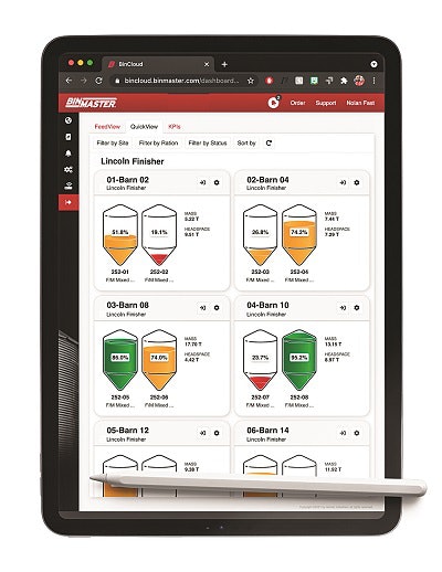Bin Master Feed View