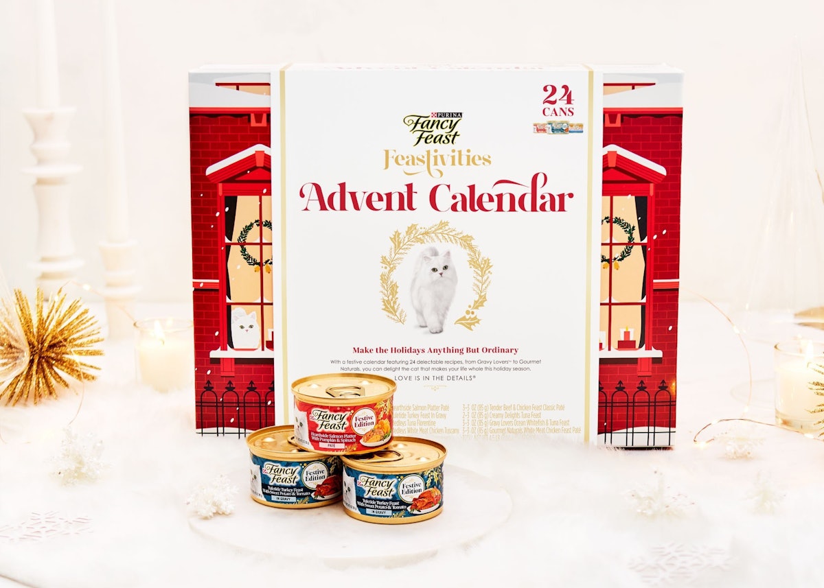 Nestle Fancy Feast Feastivities advent calendar PetfoodIndustry