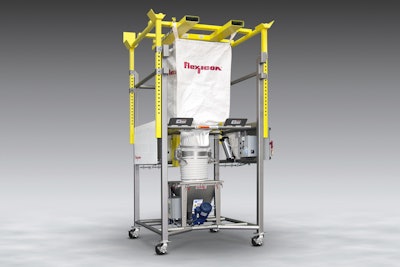 Flexicon Corp Mobile Sanitary Bulk Bag Discharger