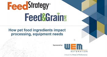 How pet food ingredients impact processing, equipment needs
