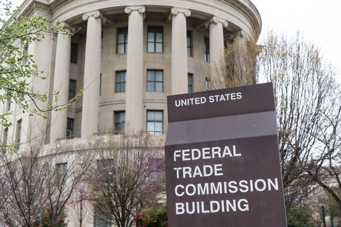 WASHINGTON, DC - MARCH 25, 2016: United States Federal Trade Commission building in Washington, DC