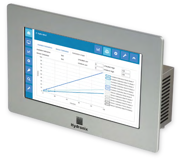 Hydronix hydro view sensor management