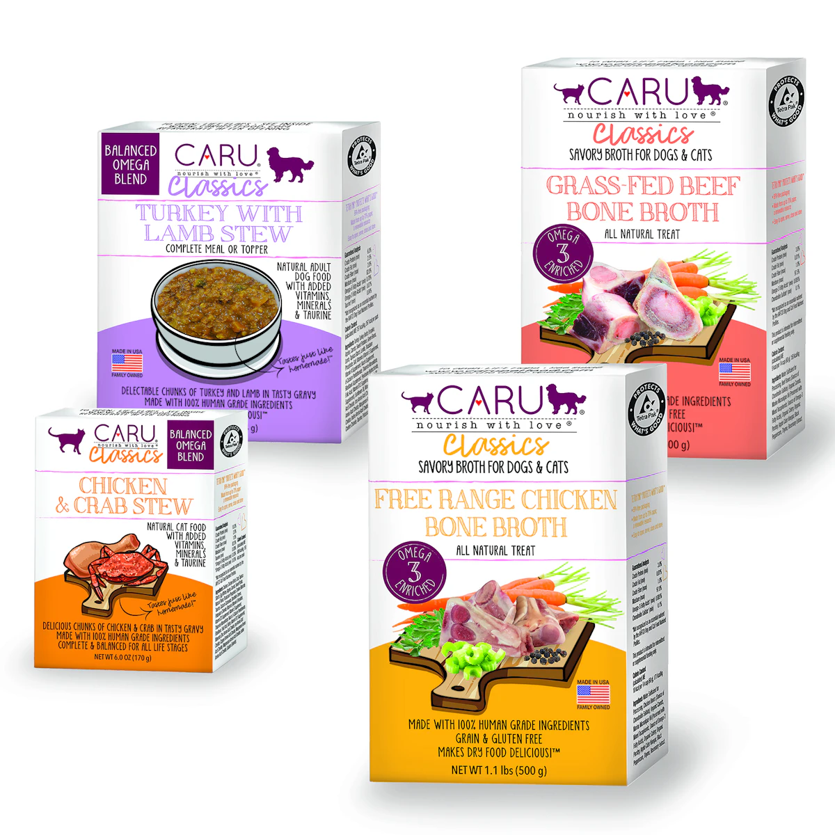 Caru Pet Food homestyle stews and bone broth | PetfoodIndustry