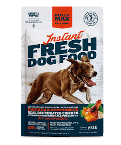 Bully Max Instant Fresh Dog Food