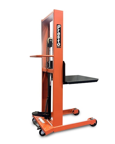 Presto Lifts Manual Push Stacker