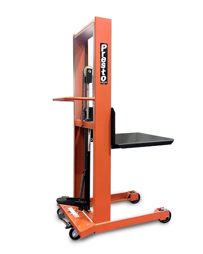 Presto Lifts Manual Push Stacker