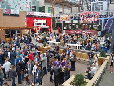 Petfood Forum 2022 kicked off with an opening reception celebrating its 30th anniversary, held at the KC Live! plaza in downtown Kansas City.