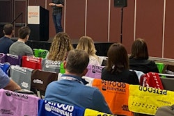 Steve Lerch speaks at Petfood Essentials 2022 in Kansas City, Missouri, USA.