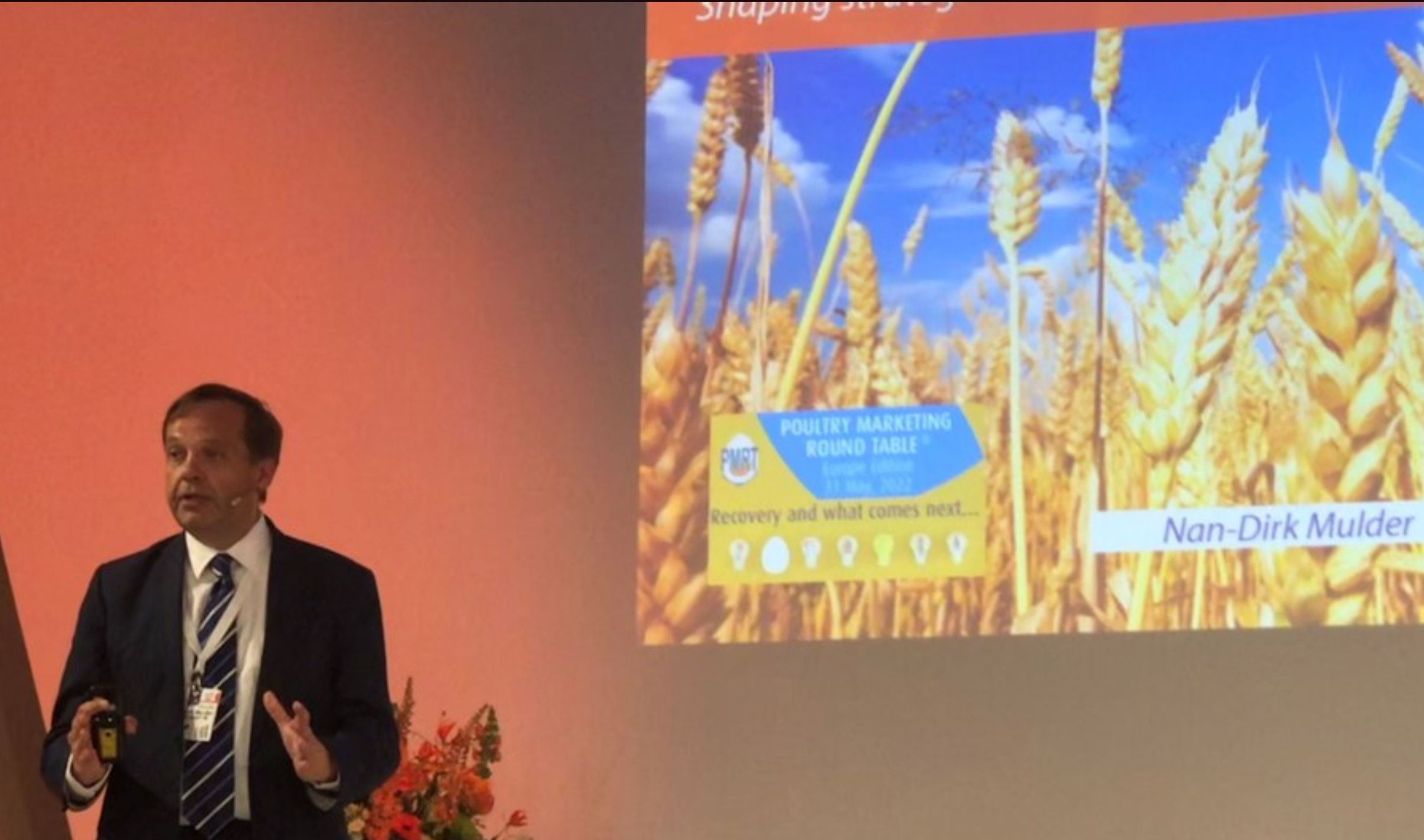 Rabobank&rsquo;s Nan-Dirk Mulder stressed that the poultry and egg industries need to better communicate on sustainability and welfare to respond to consumers&rsquo; concern. (Jackie Roembke)