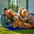 Family With Dog