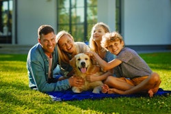 Family With Dog