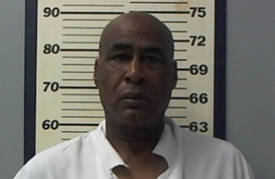 Lawrence Charles Gibson was arrested on suspicion of aggravated assault after an incident at the Sanderson Farms facility in Flowood, Mississippi. (Flowood Police Department | Facebook)