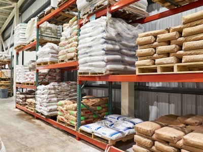 The FTC produces 3,000 tons of mash, pellet and extruded feed per year, and warehouse storage is available on-site. (Ann Reus)