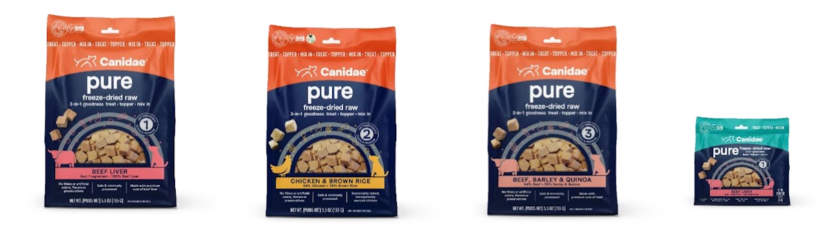 Canidae freeze dried store