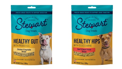 Stewart Pet Care Freeze Dried Treats With Benefits Line