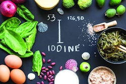 Food is source of iodine. Various food rich in vitamins and micronutrients. Useful food for healthy and balanced diet.