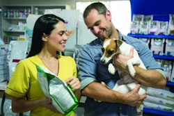Dog With Owners Vet Pet Food