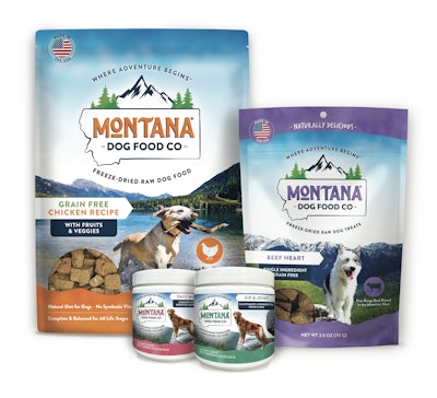 Montana Dog Food Co Freeze Dried Line And Supplements