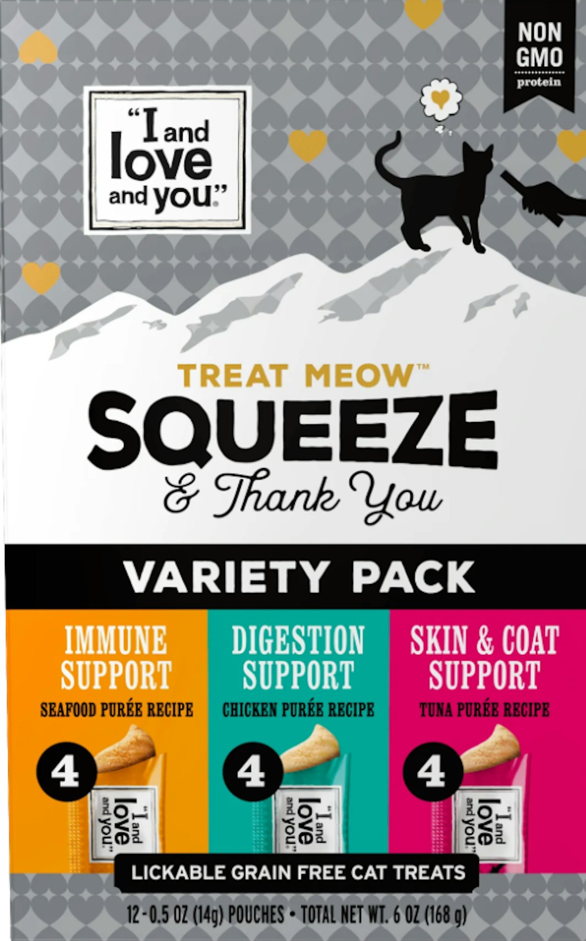 I and love and you Treat Meow Squeeze Thank You Petfood Industry