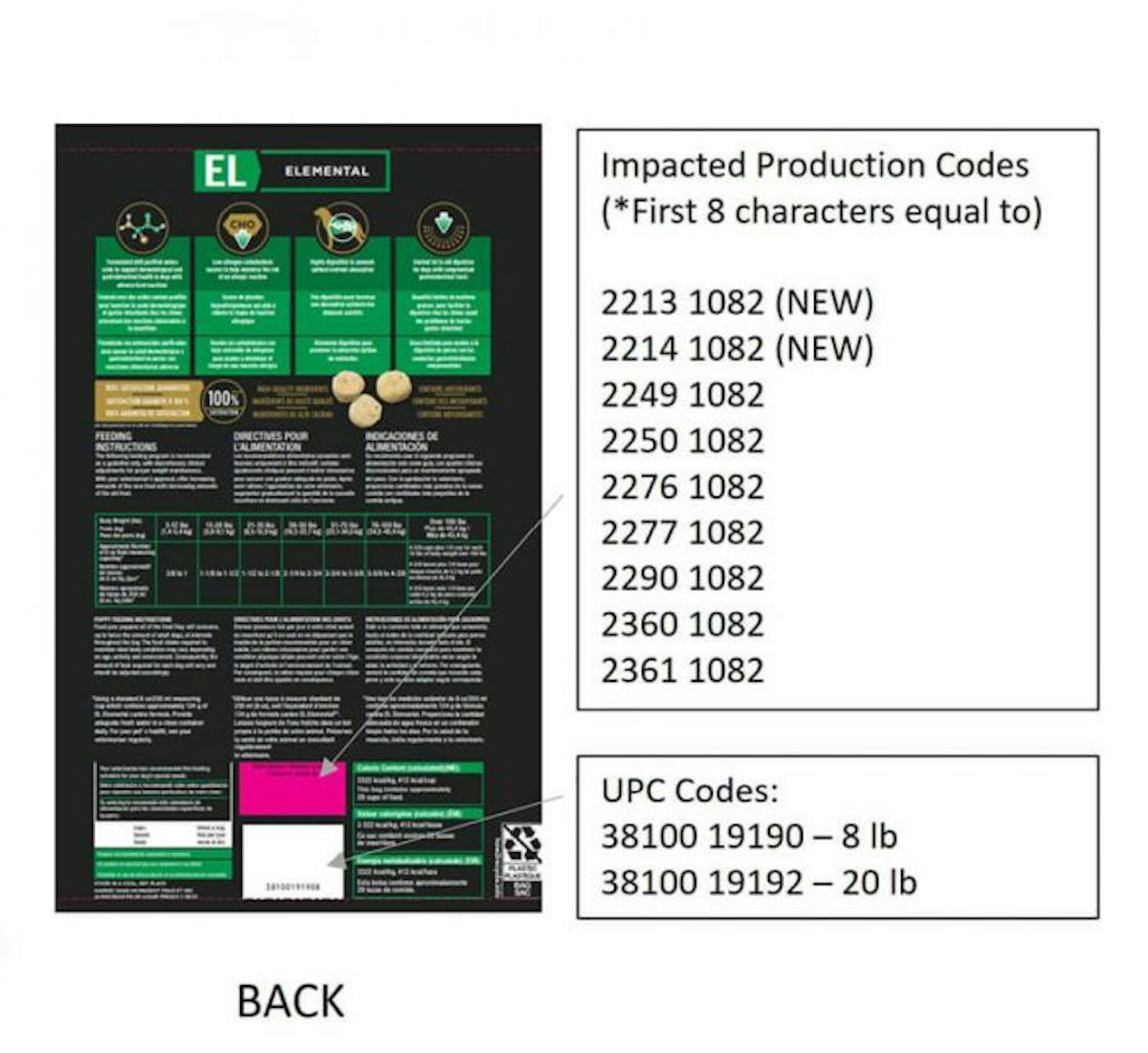 Vitamin d recall outlet