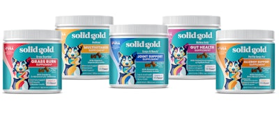 Solid Gold Supplements Line
