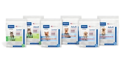 Virbac’s pet food offerings include its Veterinary HPM Pet Nutrition line.