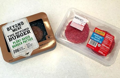 Beyond Meat Burger Comparison 2