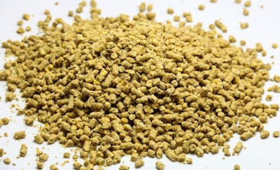 Chicken Feed Pile White Bkgrnd