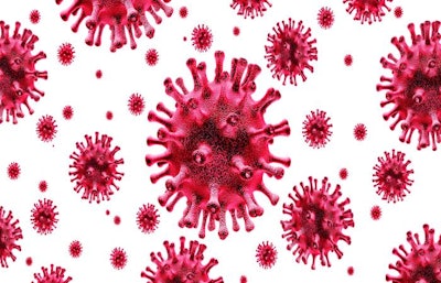 Coronavirus Outbreak 3 D