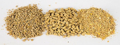 Different Broiler Feed Forms