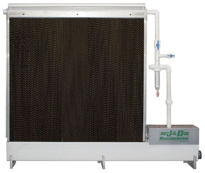 evaporative cooling system