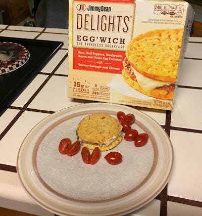 Tyson Foods gave attendees of a virtual conference the opportunity to sample products at home. (Terrence O'Keefe)