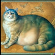 Dall·e Botticelli Painting Of Obese Cat