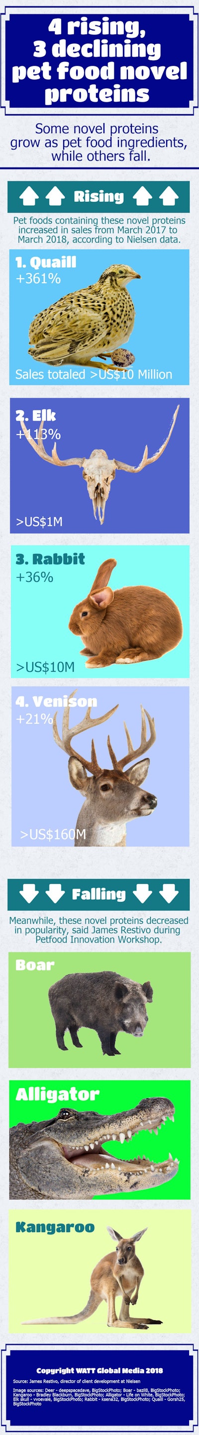 Infographic 4 Rising 3 Falling Novel Pet Food Proteins