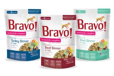 Bravo! Homestyle Complete Grain Free Pork Freeze-Dried Dog Food