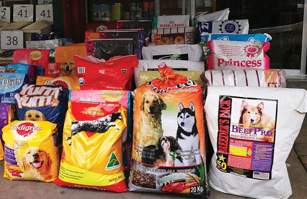 Top breed dog food price 1 sack cheap