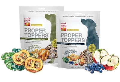 The Honest Kitchen Proper Toppers Grain Free Turkey Recipe for Dogs