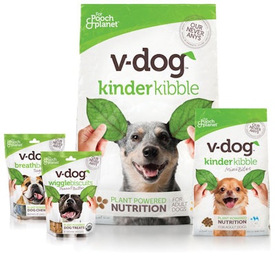 vdog kibble bags lineup